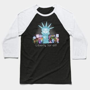 Liberty For All Baseball T-Shirt